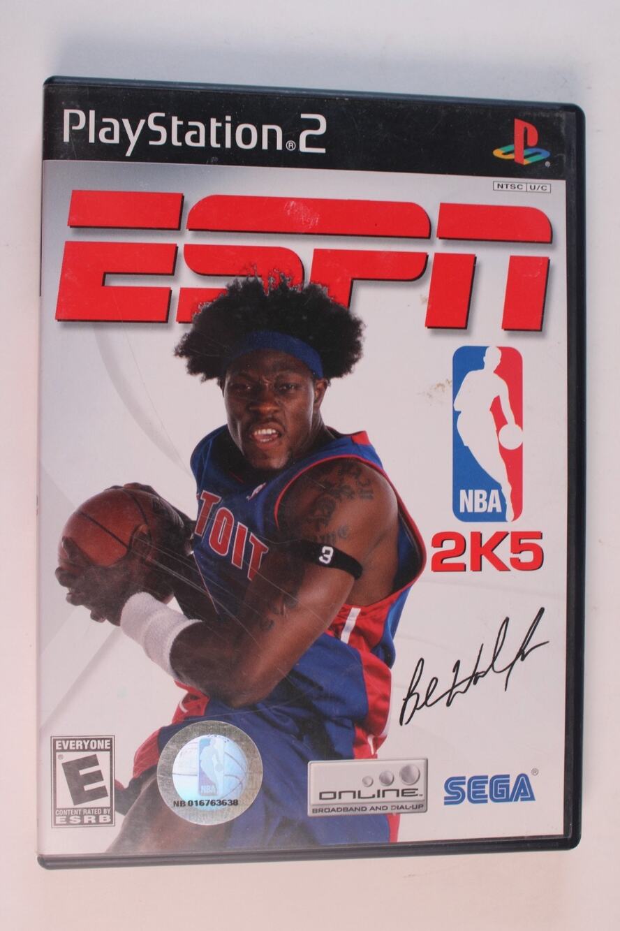 ESPN NBA 2K5 (Sony Playstation 2, PS2) Authentic, Complete, Tested/Works